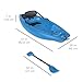 Best Choice Products Sports 6' Kids Kayak with Paddle and Backrest- Blue