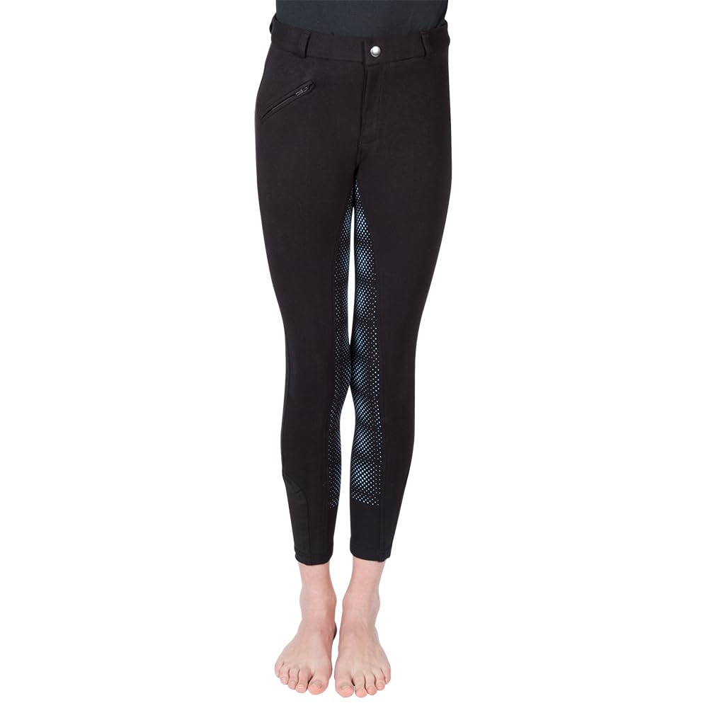 PFIFF Samira Children's Riding Jodhpurs, Black 146
