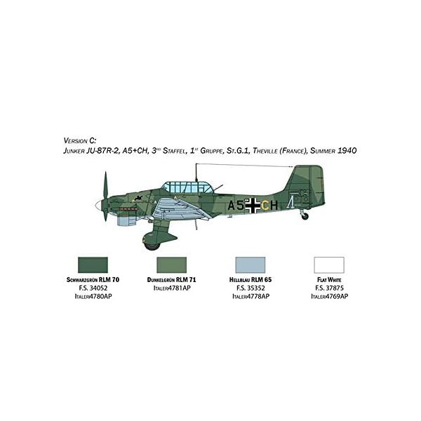 Italeri 2807S 1:48 Junkers JU-87B Stuka Bat.o.Brit, Modellbau, Bausatz, Standmodellbau, Basteln, Hobby, Kleben… – Bild 6