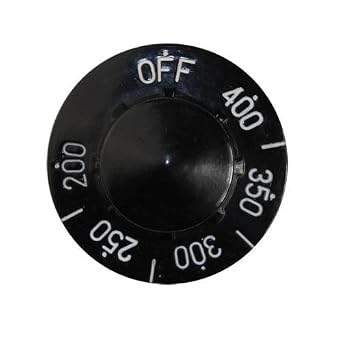 American Range American Range A32013 Dial 2-1/4 Dia Off-400-200 .187 Mount For Fryer Af Anets 221027 (221027022107)