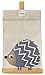 3 Sprouts Diaper Stacker, Hedgehog/Grey