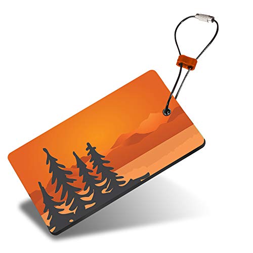 Lewis N. Clark Travel Green Luggage Tag and