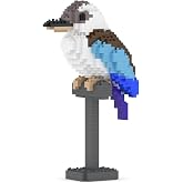 JEKCA Kookaburra 01S-M02 | Bird Plastic Building Blocks | Age 14+