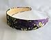 Purple Batik Headband