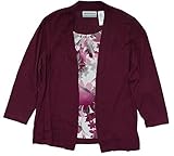 Alfred Dunner Plus Size Veneto Valley Layered Look Floral Top