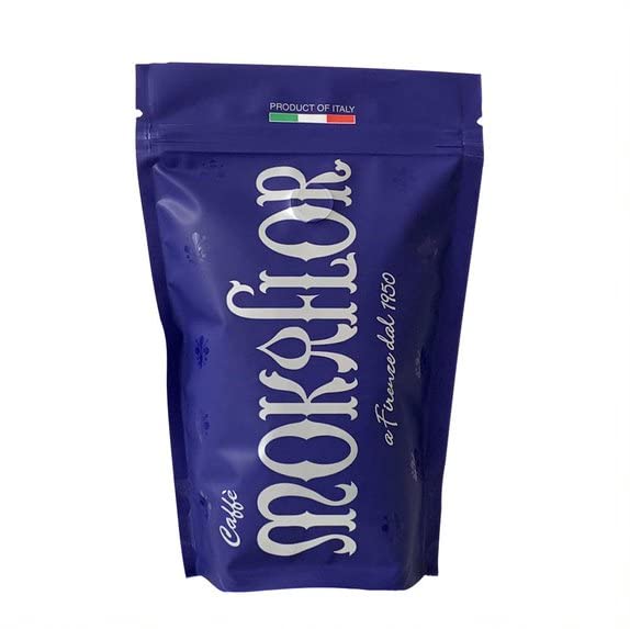 MOKAFLOR BLU 50/50 GROUND COFFEE 8.8OZ/250G