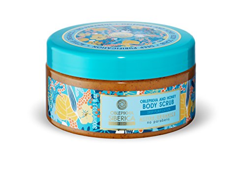 Sea Buckthorn and Honey Body Scrub, 300 Ml (Natura Siberica)