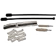 Tipton Action/Chamber Gun Cleaning Tool Set with Bore Mops and Nylon Brush for Firearm Cleaning and Maintenance