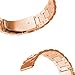 Oitom Premium Stainless Steel Bands Compatible with LG Watch Style Smart Fitness Watch(Rose Gold)
