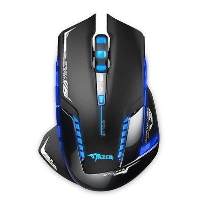 E-3lue E-Blue Mazer II 2500 DPI Blue LED 2.4GHz Wireless Optical Gaming Mouse