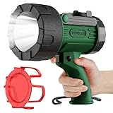 YIERBLUE Rechargeable Spotlight Flashlight, 200000
