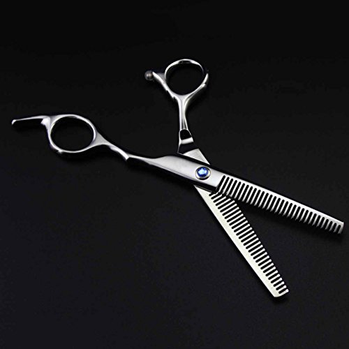 Professional 6.0 inch Double Blade Teeth Hairdressing Shears Salon Hair Thinning Scissors 60OFF
