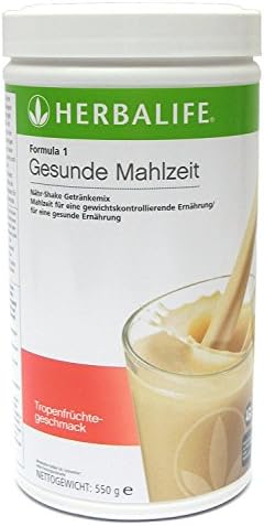 Herbalife Formula 1 Healthy Meal Nutritional 550g (Choose Flavors) (Tropical Fruit)