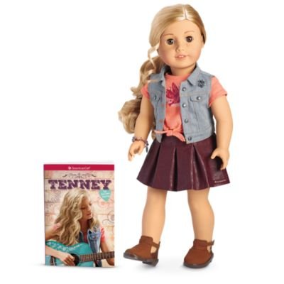 American Girl - Tenney Grant - Tenney Doll & Book - American Girl Tenney and Logan