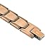 Copper Compression Elegant Luxury Copper Bracelet for Arthritis - 99.9% Pure Copper Magnetic Therapy 18 Magnet Link Bracelet for Men + Women. Therapeutic Bracelets for Carpal Tunnel Arthritis, Golf