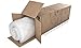 Ameriwood Home Signature Sleep Essential 6 Inch Coil Mattress Made with CertiPUR-US Certified Foam, 6 Inch Twin Mattress, Black