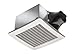 Delta Electronics VFB25ADH Breez 110 CFM Humidity Sensor Exhaust Fan, 1.2 Sones