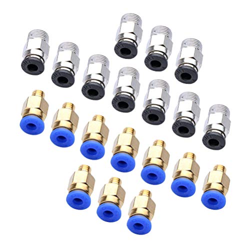 PC4M6 Quick Fitting + PC4M10 Straight Pneumatic Fitting Push to