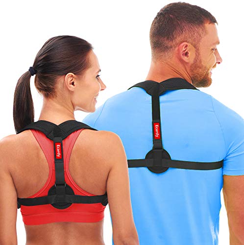 Ecardy Back Posture Corrector for Men & Women - Effective and Comfortable Posture Brace for Slouching & Hunching - Discreet Design - Chest Support - Thumbnail 7