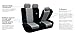 FH GROUP FH-FB060128 Three Row Trendy Elegance Car Seat Covers w. 8 Headrests, Airbag compatible and Split Bench,Gray / Black color- Fit Most Car, Truck, Suv, or Van
