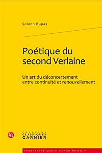 Poétique du second Verlaine