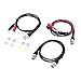 Test Lead Kit Coaxial Cable BNC to BNC Crocodile Chip Test Hook Testing Lead Kit for Testing Electronic Equipment & Wireless Equipments P1260
