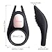 Penis Ring Powerful Vibrating Cock Ring Erection Enhancer Vagina Clitoris Stimulator Sex Adult Toys for Male Couples Waterproof Rechargeable 10 Mode Valentine's Day Gifts