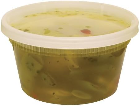 Pack of 48 Plastic Deli Container / 12 oz DELItainer