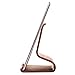Tablet Stand, iVAPO Durable Concisely Designed Natural Wood Holder for Nintendo Switch, E-readers, iPad Mini and Most Tablets(Walnut Color)