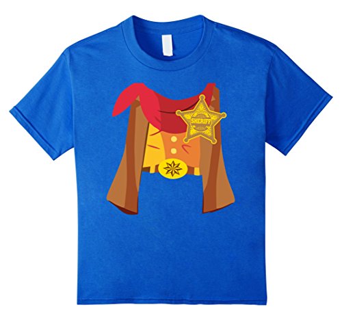 Funny I Love Cowboy Shirt Gifts Sheriff Costume Boys Girls