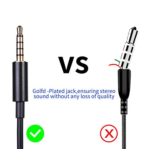 image for Milletech 6.5 Feet Replacement Astro A10 A40 Audio Chat Cable Cord Inl