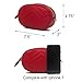 Herald Fashion Elegant Quilted Leather Fanny Pack Classy Wasit Bag with Two Belts
