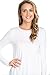 Azules Women's Long Sleeve Flowy Tunic