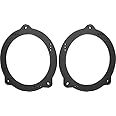 Exact Fit Front Speaker Adapter Spacer Rings for BMW Vehicles - SAK076_4-1 Pair