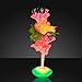 Fiber Optic LED Flower Centerpieces (Set of 12) Light Up Centerpieces for Tables