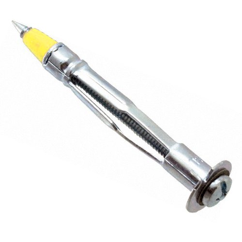 TopzoneÂ® Heavy Duty 1/8" inch 38mm Zinc Plated Steel Hollow Drive Wall Anchor w/ Screws (60)
