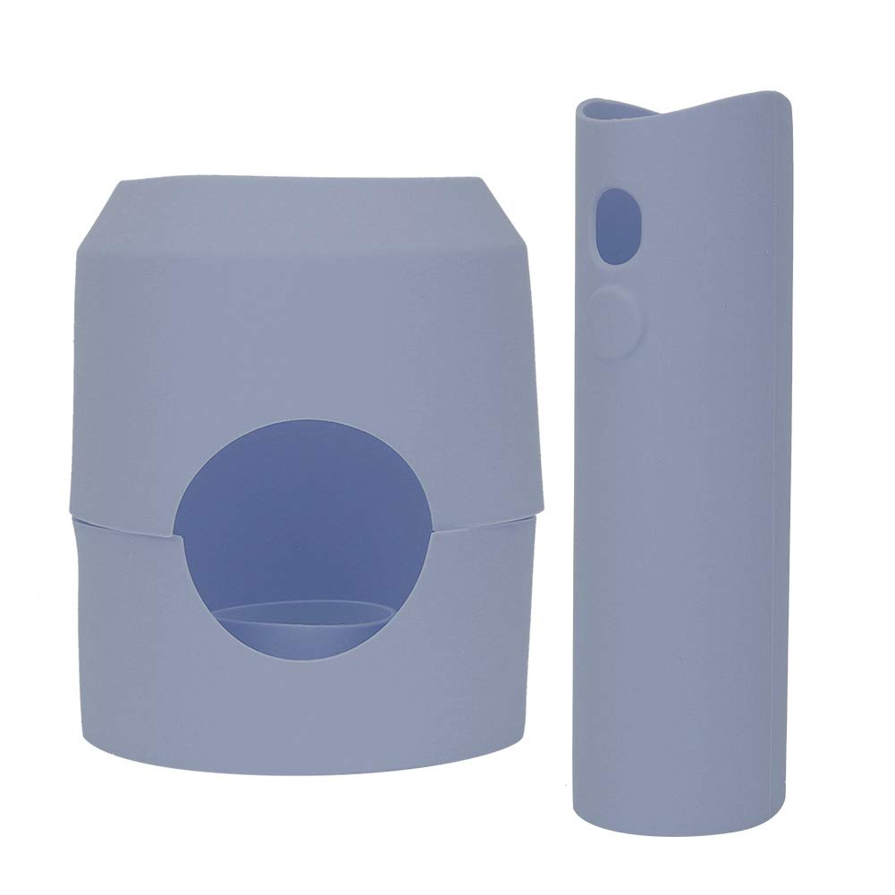 Silicone Hair Dryer Protective Cover for Dyson Hair Dryer, Anti-Scratch Shockproof Dust Droof Travel Protective Case Cover(Lavender Grey)