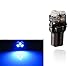 YITAMOTOR 20 X T5 3-SMD Dash Gauge Instrument Side Blue LED Bulbs Light 74 17 18 37