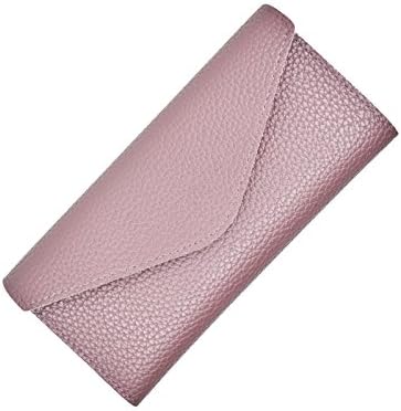 Womens RFID Blocking Ultra Slim Purse Multi Card Organizer Clutch Checkbook Wallet for Ladies -Laimi Duo (Light Purple)