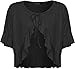 WearAll Women's Plus Size Frill Cardigan