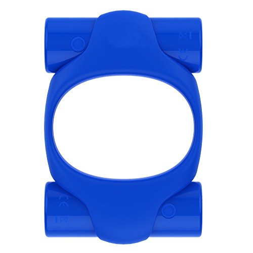 Double power vibratting cock ring usb rechargeable mass…