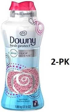 Downy Fresh Protect April Fresh In-Wash Odor Shield Scent Booster (37.6 oz.) (2)