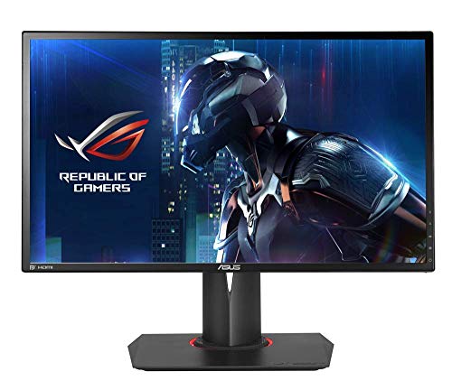 Asus Rog Pg248Q - Ecran PC Gaming Esport 24'' Fhd - Dalle Tn - 180Hz - 1Ms - 1920X1080 - 350Cd/M² - Display Port, Hdmi et 2X Usb 3.0 - Nvidia G-Sync