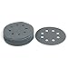 uxcell 3000 Grit 8 Hole 5-inch Diameter Sandpaper Hook Loop Sanding Disc 20 Pcs