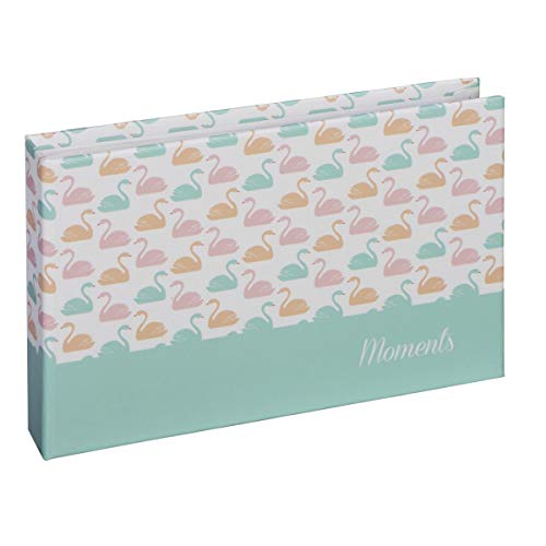 Mini Fotoalbum für 24 Fotos im Format 10 x 15 cm, Pastellfarben grün