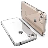 RORSOU iPhone 8 Case,iPhone 7 Case, Clear Protective Heavy Duty Case with Soft TPU Bumper [Slim Thin] Case for iPhone 7 4.7 Inch (2016) and iPhone 8 4.7 Inch (2017)-Crystal Clear