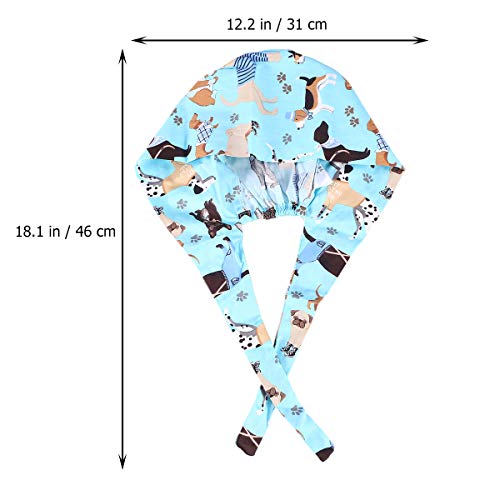 FENICAL Surgical hat Scrub Cap Unisex Adjustable Surgical hat