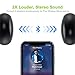 A110 TWS Mini Bluetooth Speakers,Metal Portable Speaker with Hard Travel Case Packed, TWS funtion can Pair Two Speakers to Enjoy Stereo Sound and Enhanced Bass (Black)