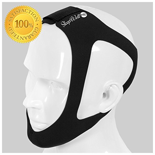 Sleepwell pro adjustable stop snoring chin strap (mediu…