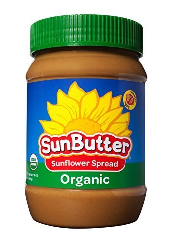 SunButter Organic Sunflower Seed Spread, 16-Ounce Plastic Jar